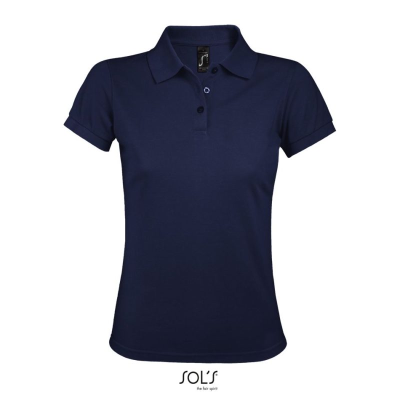Polo De Polialgodón Para Mujer Prime Women Sols - French Marino - Sols