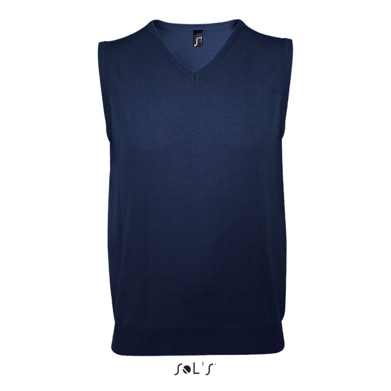 Jersey Unisex Sin Mangas Gentlemen Sols - Azul Marino - Sols