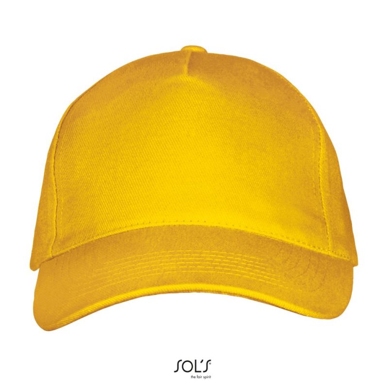 Gorra 5 Paneles Long Beach Sols - Amarillo - Sols