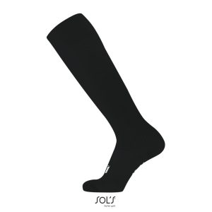 Calcetines De Fútbol Para Adulto Y Niño Soccer Sols - Negro - Sols