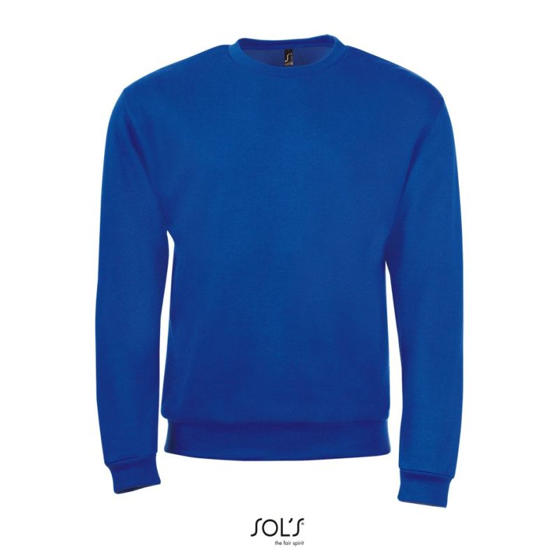 Sudadera De Hombre De Cuello Redondo Spider Sols - Azul Royal - Sols