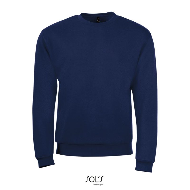 Sudadera De Hombre De Cuello Redondo Spider Sols - French Marino - Sols
