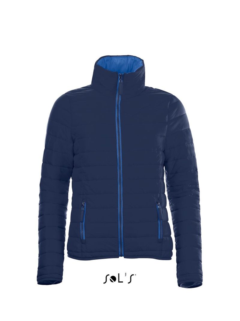 Chaqueta Mujer Acolchada Ligera Ride Women Sols - Azul Marino - Sols