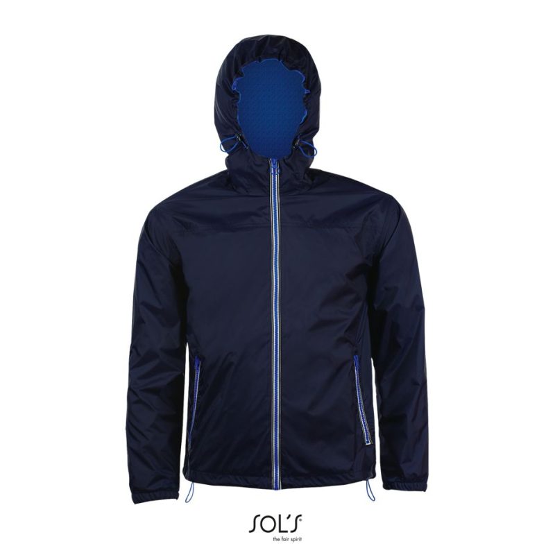 Cortavientos Unisex Forrado Skate Sols - Marino Azul Royal - Sols