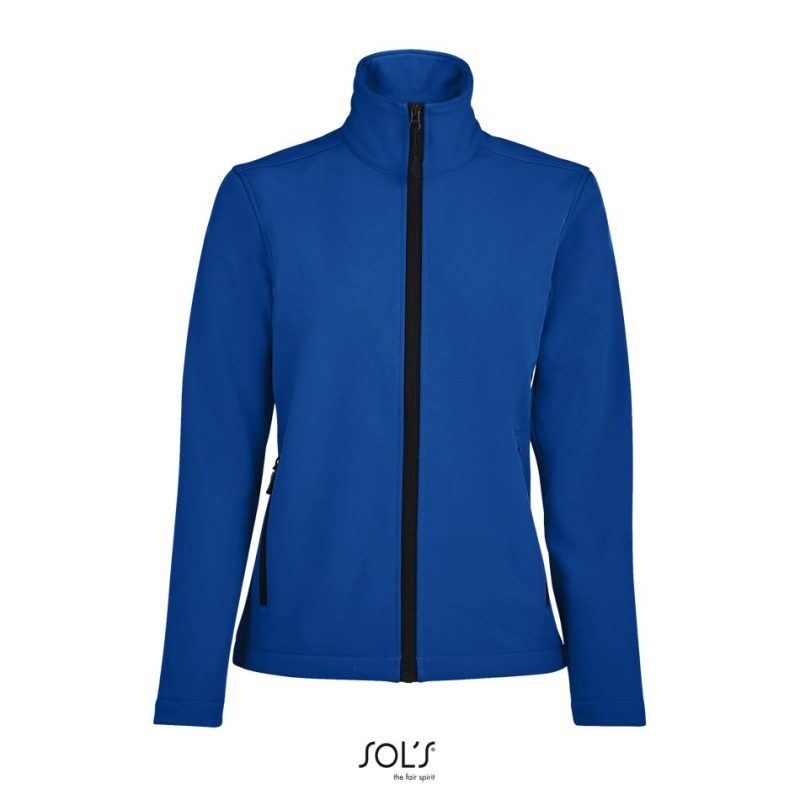 Softshell Con Cremallera Para Mujer Race Women Sols - Azul Royal - Sols