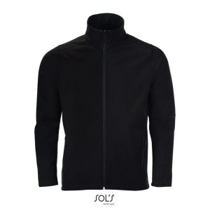 Softshell Con Cremallera Para Hombre Race Men Sols - Negro - Sols