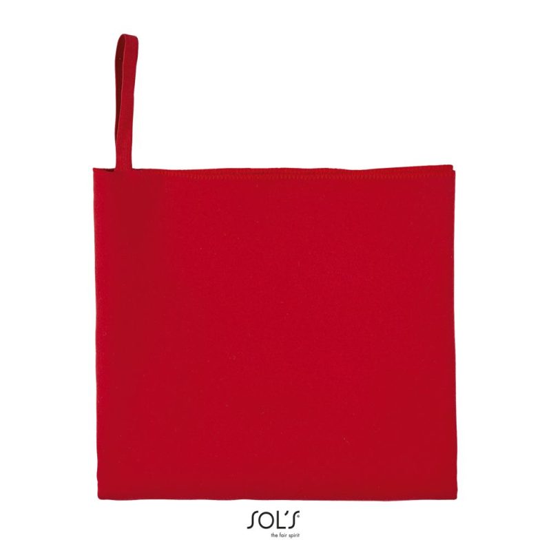 Toalla De Microfibra Atoll 30 Sols - Rojo - Sols