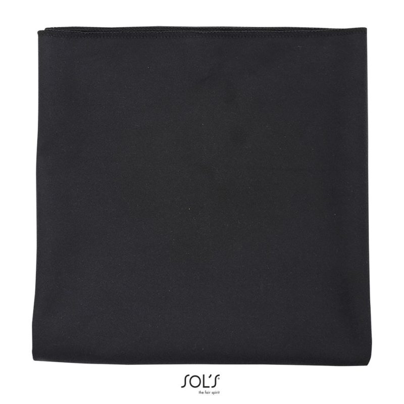 Toalla De Microfibra Atoll 30 Sols - Negro - Sols