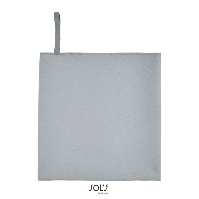 Toalla De Microfibra Atoll 30 Sols - Gris Puro - Sols