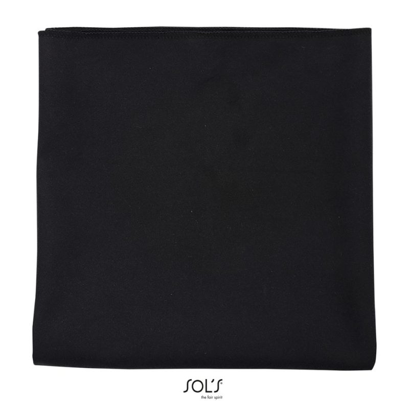 Toalla De Microfibra Atoll 50 Sols - Negro - Sols
