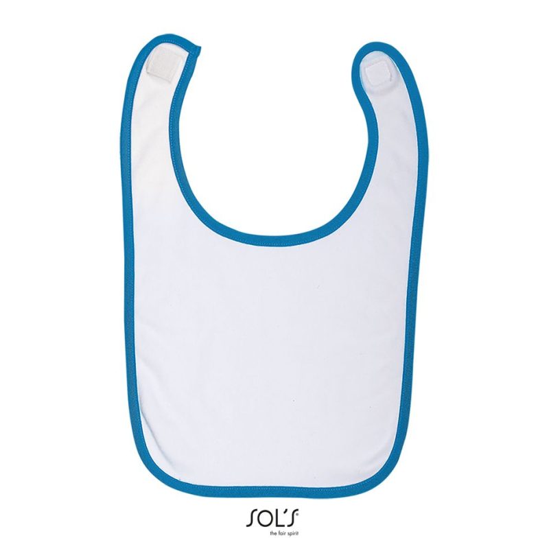 Babero De Bebé Babib Sols - Blanco Aqua - Sols