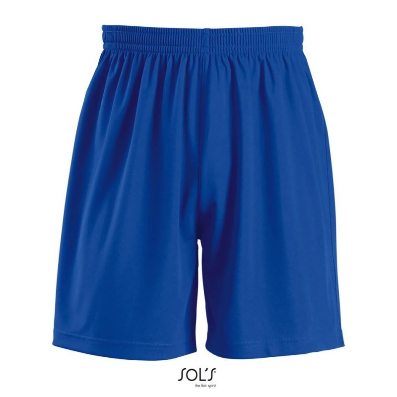 Pantalones Cortos Básicos De Adulto San Siro 2 Sols - Azul Royal - Sols