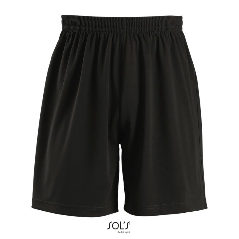 Pantalones Cortos Básicos De Adulto San Siro 2 Sols - Negro - Sols