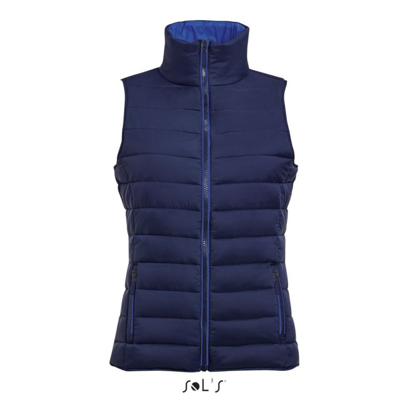 Chaleco Ligero Para Mujer Wave Women Sols - Azul Marino - Sols