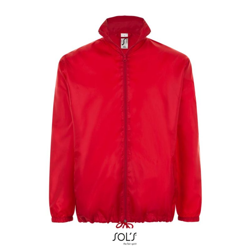 Cortaviento Unisex Hidrófugo Shift Sols - Rojo - Sols