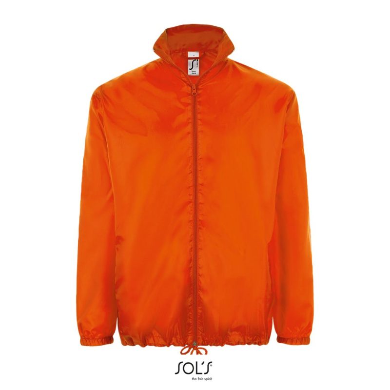 Cortaviento Unisex Hidrófugo Shift Sols - Naranja - Sols