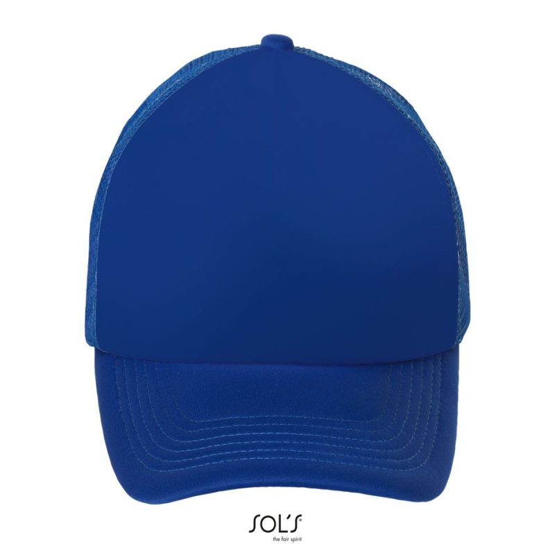 Gorra De Malla De 5 Paneles Bubble Sols - Azul Royal - Sols