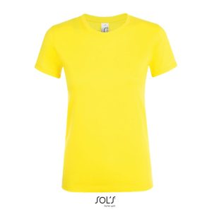 Camiseta De Mujer Cuello Redondo Regent Women Sols - Limón - Sols