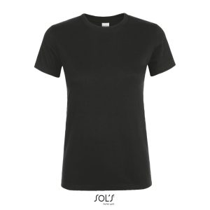 Camiseta De Mujer Cuello Redondo Regent Women Sols - Gris Oscuro - Sols