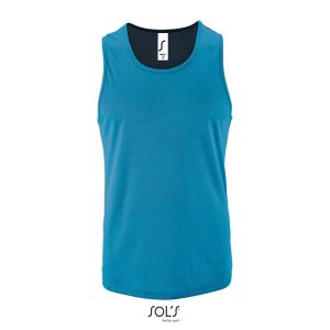 Camiseta De Tirantes De Deporte De Hombre Sporty Tt Men Sols - Aqua - Sols