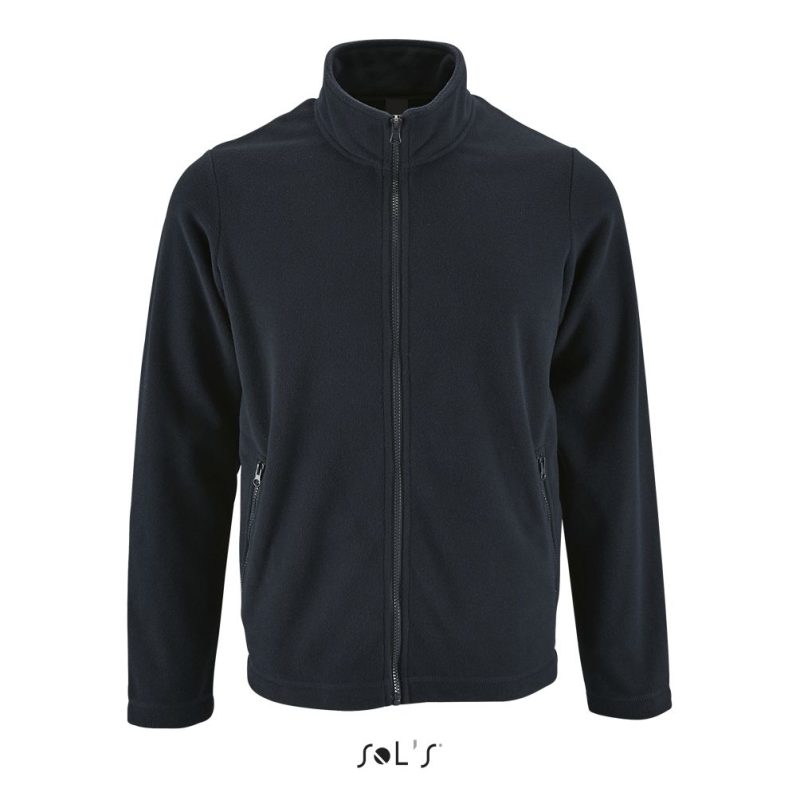 Chaqueta Polar Lisa De Hombre Norman Men Sols - Azul Marino - Sols