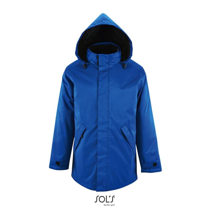 Chaqueta Unisex Con Forro Acolchado Robyn Sols - Azul Royal - Sols