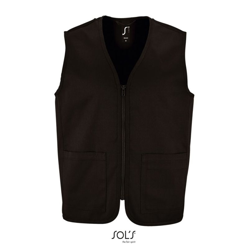 Chaleco Unisex Wallace Sols - Negro - Sols