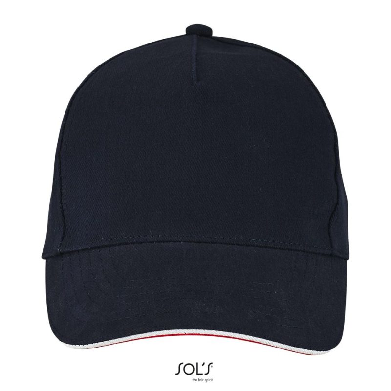Gorra Tricolor Unisex Longchamp Sols - French Marino - Sols