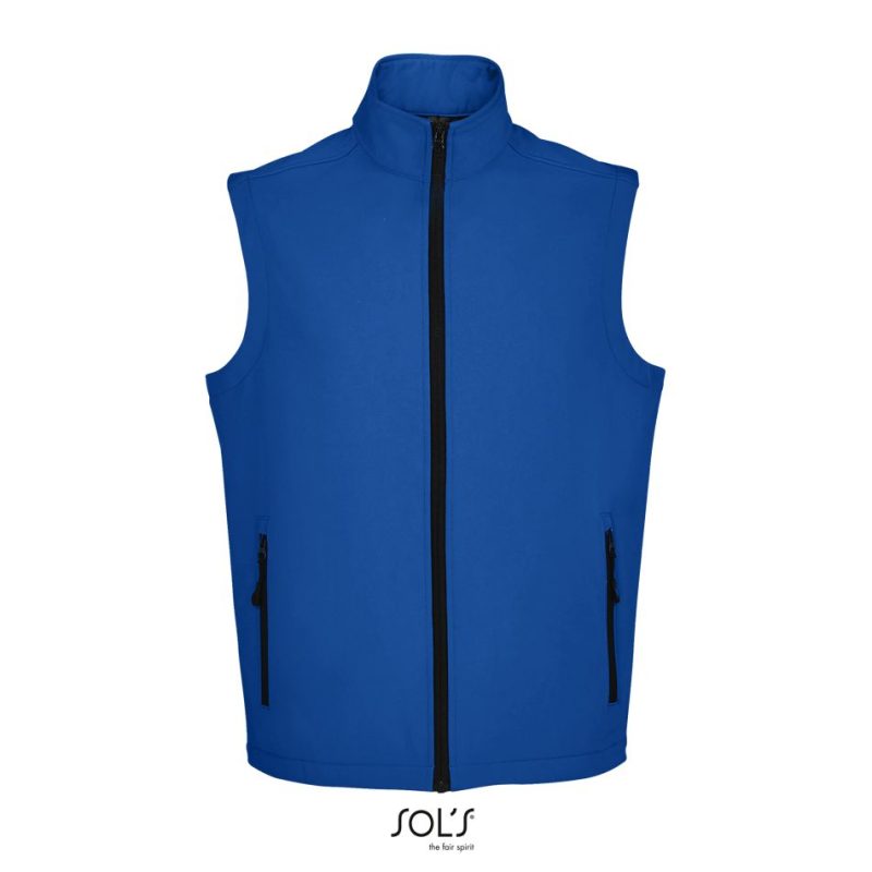 Chaleco Softshell Para Hombre Race Bw Men Sols - Azul Royal - Sols