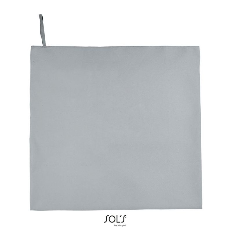 Toalla De Microfibra Atoll 100 Sols - Gris Puro - Sols