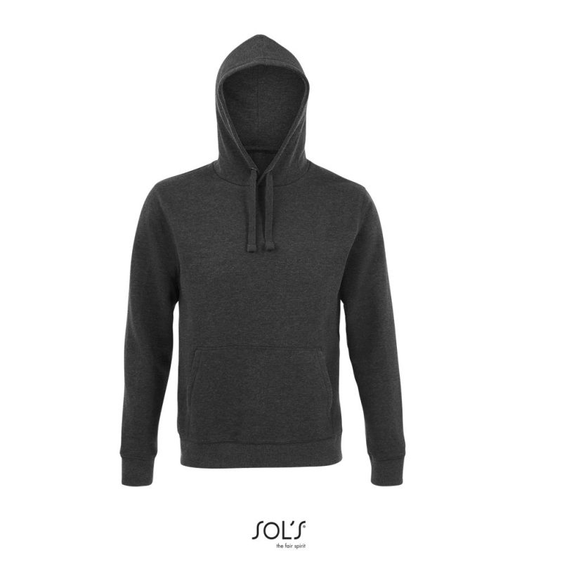 Sudadera Con Capucha Spencer Sols - Antracita Mezcla - Sols