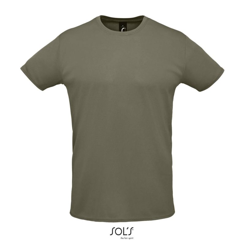 Camiseta Deportiva Unisex Sprint Sols - Army - Sols