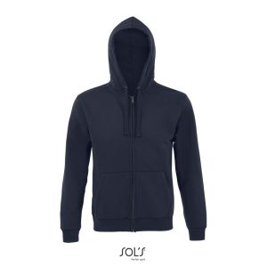 Sudadera Con Cremallera Y Capucha De Hombre Spike Men Sols - French Marino - Sols
