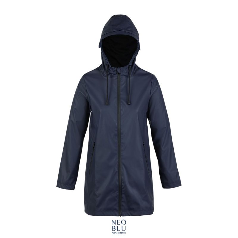 Chaqueta Encerada Impermeable Mujer Neoblu Antoine Women Sols - Noche - Sols
