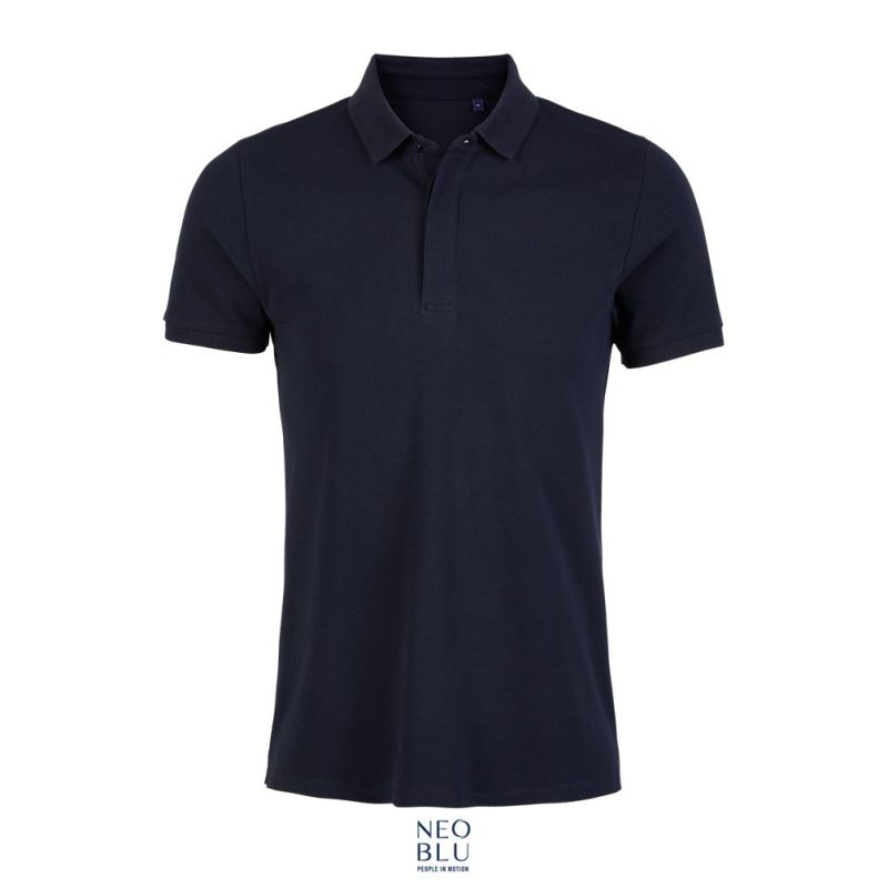 Polo Piqué Hombre Con Tapeta Oculta Neoblu Owen Men Sols - Noche - Sols