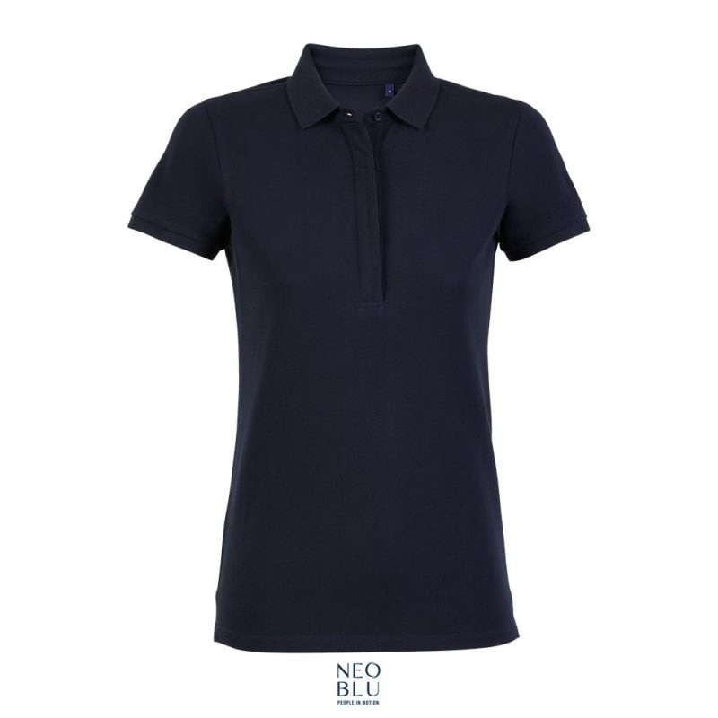 Polo Piqué Mujer Con Tapeta Oculta Neoblu Owen Women Sols - Noche - Sols