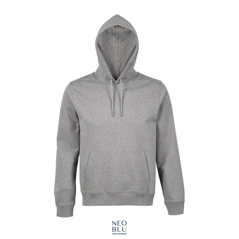 Sudadera Hombre De French Terry Con Capucha Neoblu Nicholas Men Sols - Gris Mezcla - Sols