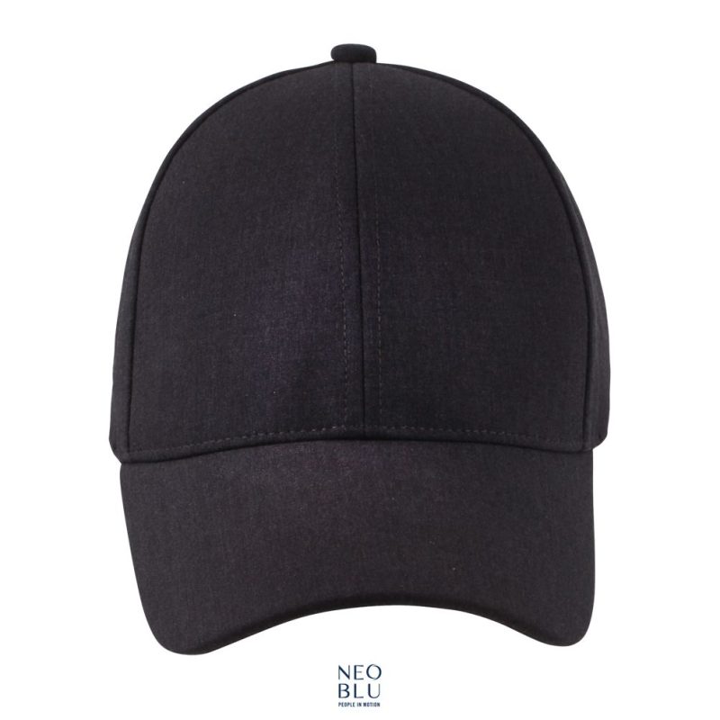 Gorra De 6 Paneles Neoblu Tom Sols - Antracita Mezcla - Sols
