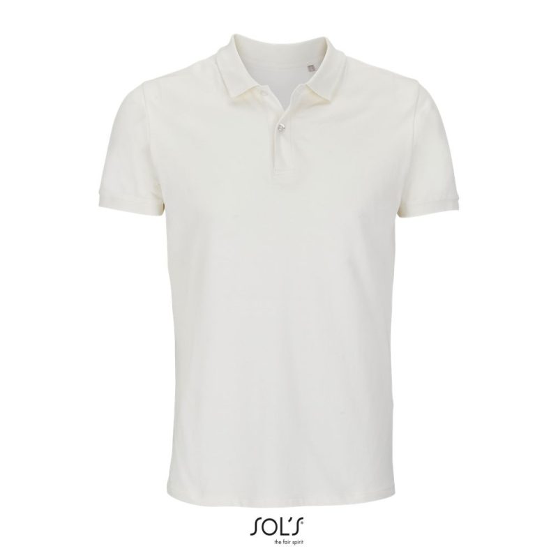 Polo Hombre Planet Men Sols - Blanco Crema - Sols