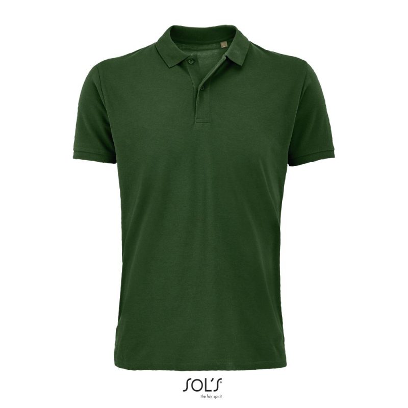Polo Hombre Planet Men Sols - Verde Botella - Sols