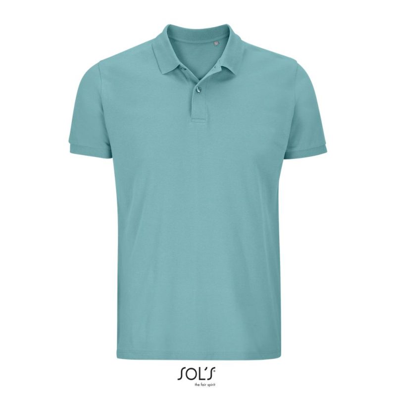 Polo Hombre Planet Men Sols - Azul Piscina - Sols