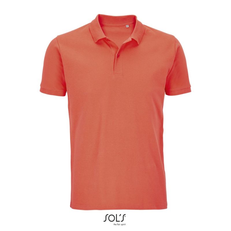 Polo Hombre Planet Men Sols - Naranja Pop - Sols
