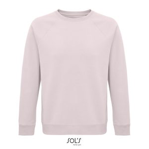 Sudadera Unisex De Cuello Redondo Space Sols - Rosa Palido - Sols