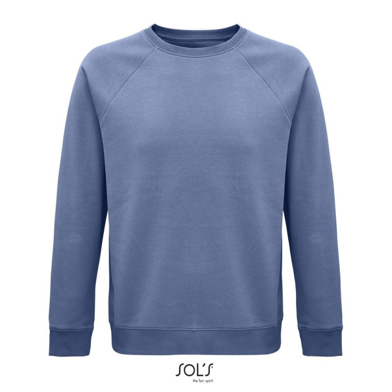 Sudadera Unisex De Cuello Redondo Space Sols - Azul - Sols