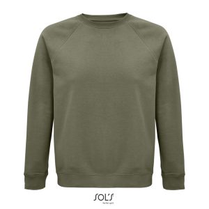 Sudadera Unisex De Cuello Redondo Space Sols - Caqui - Sols