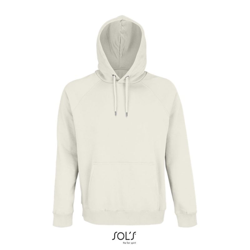 Sudadera Unisex Con Capucha Stellar Sols - Blanco Crema - Sols