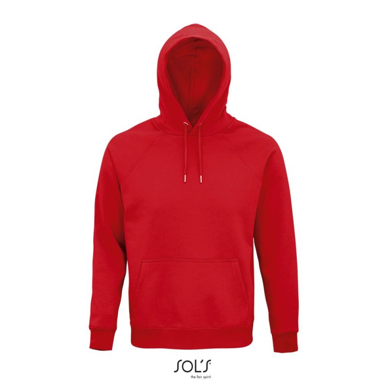 Sudadera Unisex Con Capucha Stellar Sols - Rojo - Sols