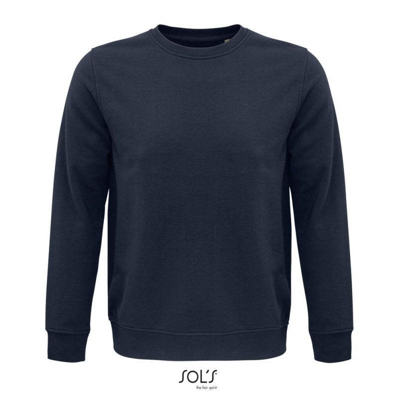 Sudadera Unisex De Cuello Redondo Comet Sols - French Marino - Sols