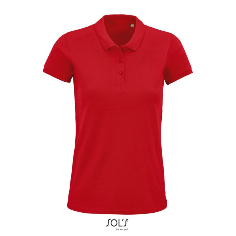 Polo Mujer Planet Women Sols - Rojo - Sols