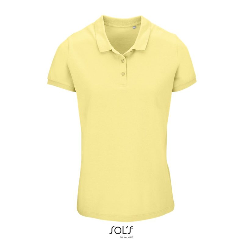 Polo Mujer Planet Women Sols - Amarillo Claro - Sols